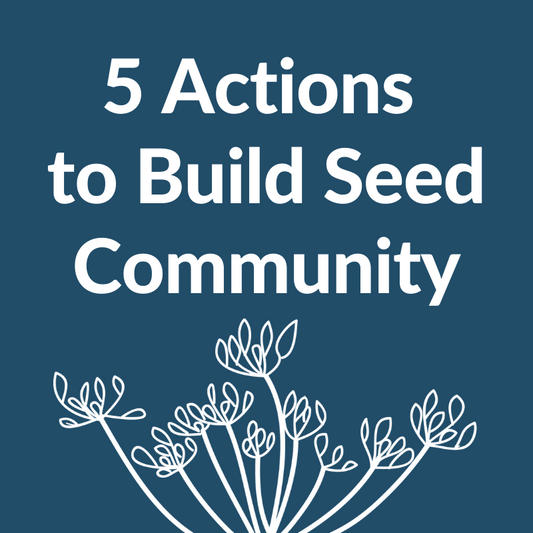 5 Actions to Build Seed Community